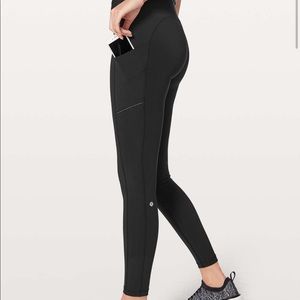 Lululemon Speed up Tight 28” size 4 black